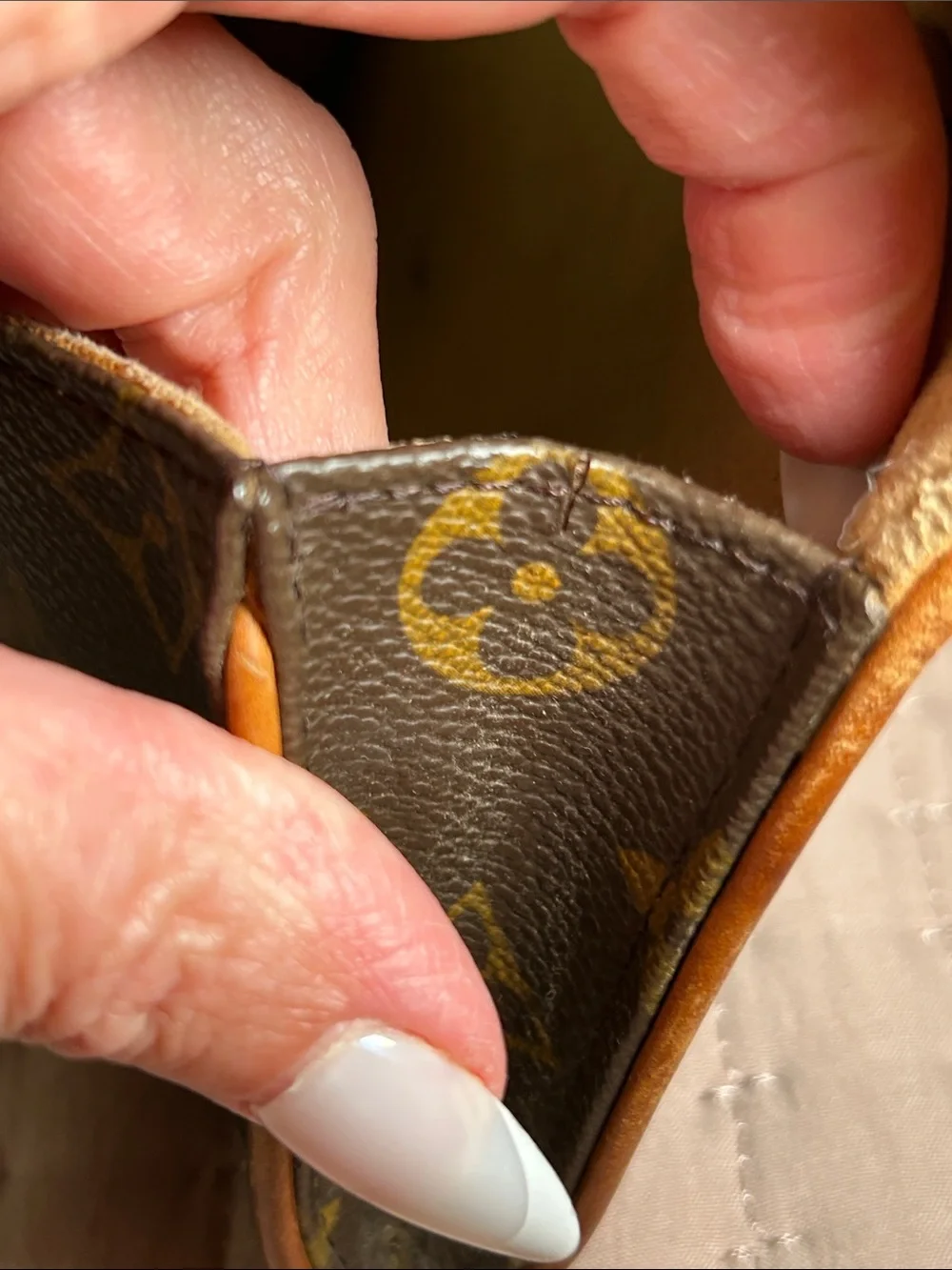 442.   Louis Vuitton Pochette Twin bag PM w/coa